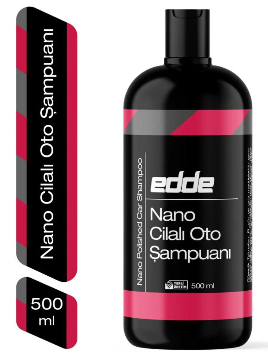 EDDE Nano Cilalı Oto Şampuanı 500 ML