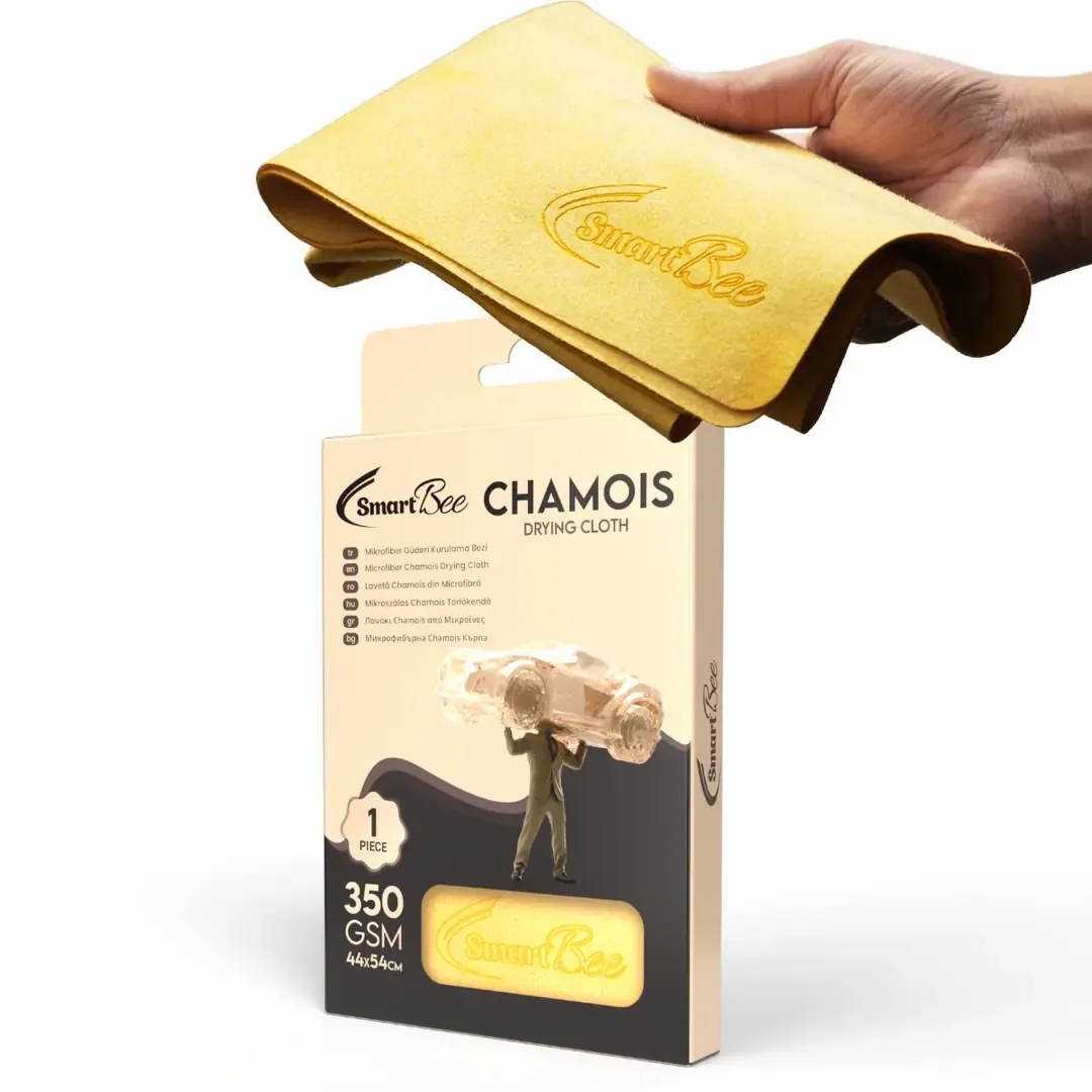 CHAMOIS Mikrofiber Güderi Oto Kurulama Bezi 44x54cm 350GSM